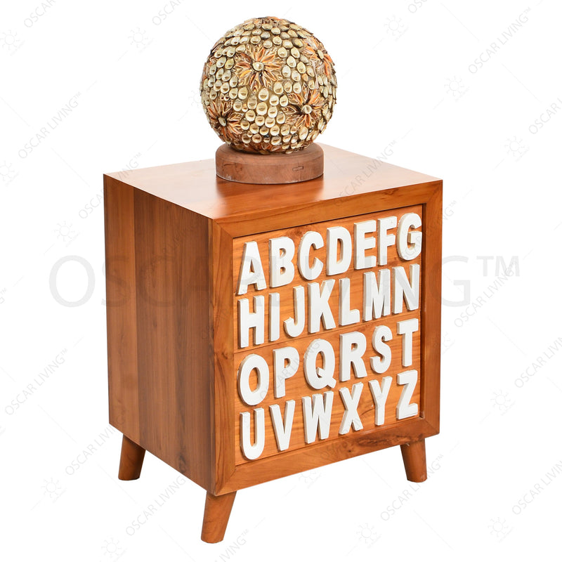 Drawer Cabinet Nakas OLIV Jati ABCD | Side Table OLIV OSCARLIVING