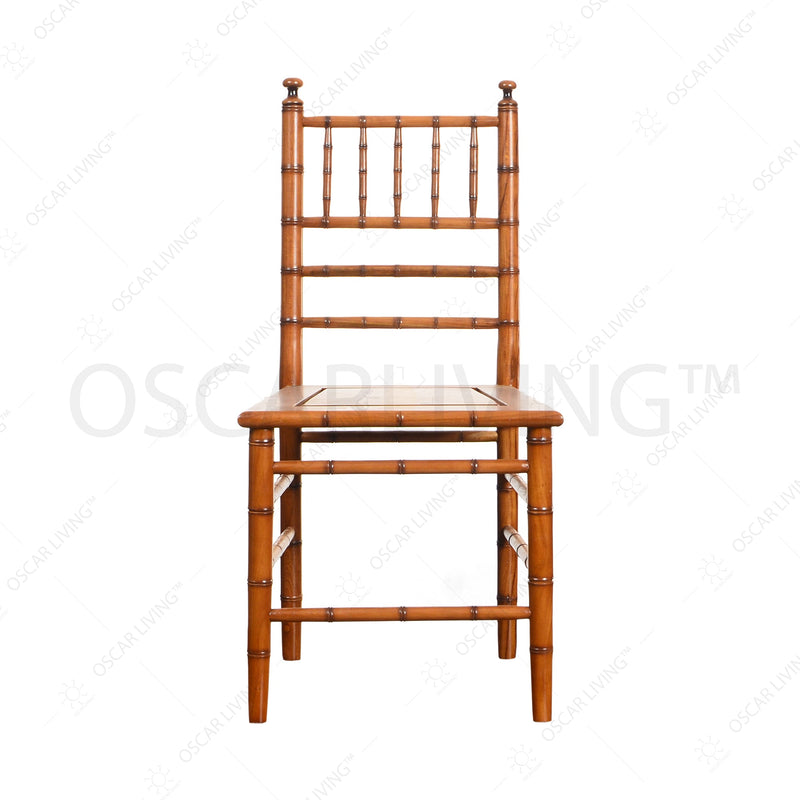 KURSI MAKAN - DINNING CHAIR Kursi Makan OLIV Jati Bamboo | Dinning Chair Modern Classic Collection OLIV OSCARLIVING