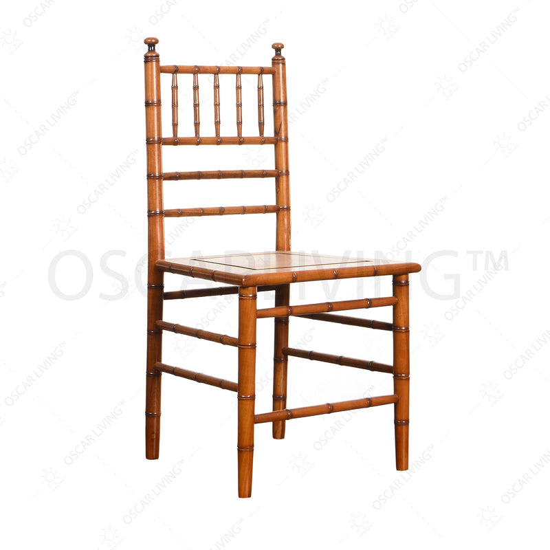 KURSI MAKAN - DINNING CHAIR Kursi Makan OLIV Jati Bamboo | Dinning Chair Modern Classic Collection OLIV OSCARLIVING