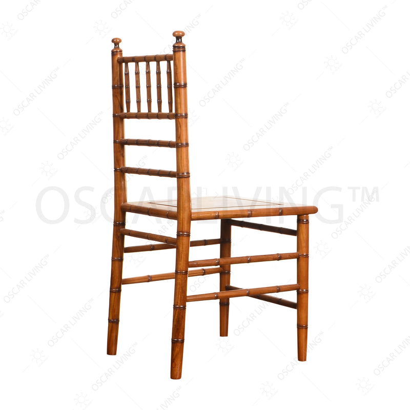 KURSI MAKAN - DINNING CHAIR Kursi Makan OLIV Jati Bamboo | Dinning Chair Modern Classic Collection OLIV OSCARLIVING