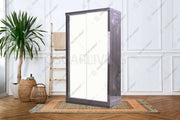 LEMARI PAKAIAN - WARDROBE Lemari Pakaian OLIV 2 PT Sliding HPL Gloss | Sliding OLIV OSCARLIVING