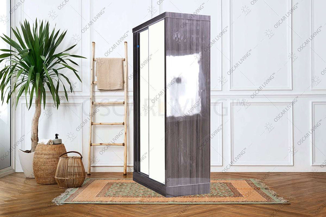 LEMARI PAKAIAN - WARDROBE Lemari Pakaian OLIV 2 PT Sliding HPL Gloss | Sliding OLIV OSCARLIVING