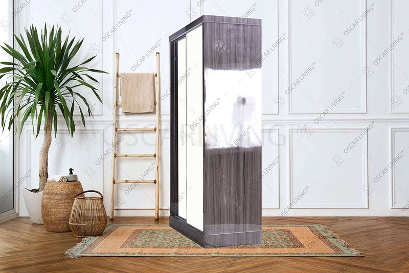 LEMARI PAKAIAN - WARDROBE Lemari Pakaian OLIV 2 PT Sliding HPL Gloss | Sliding OLIV OSCARLIVING