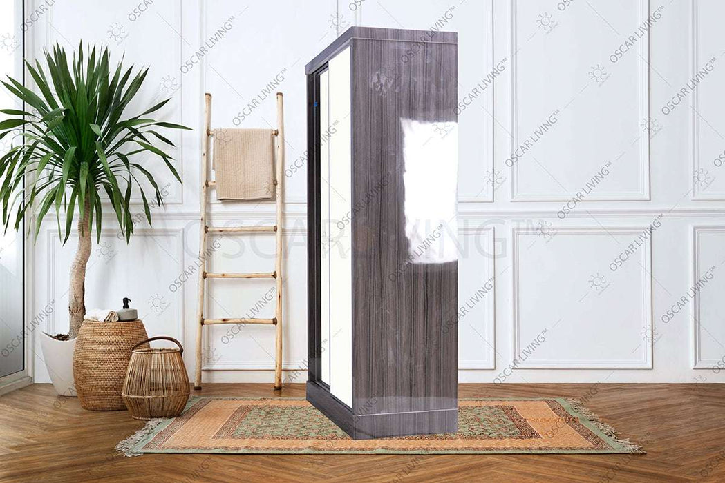 LEMARI PAKAIAN - WARDROBE Lemari Pakaian OLIV 2 PT Sliding HPL Gloss | Sliding OLIV OSCARLIVING