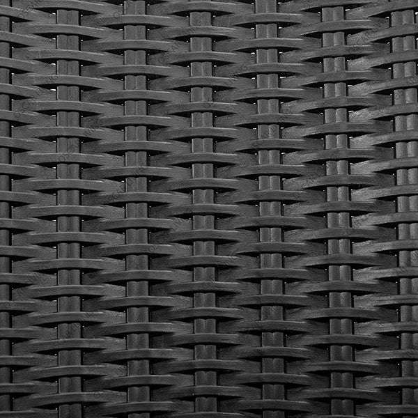 KURSI PLASTIK - PLASTIC CHAIR Kursi Plastik Tabitha KST304 Motif Rotan | Plastic Chair KST 304 TABITHA OSCARLIVING