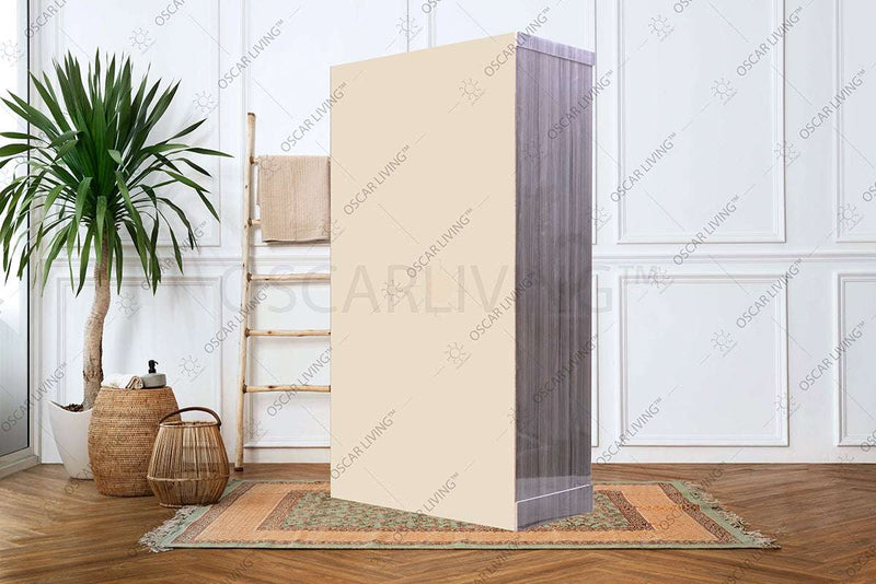 LEMARI PAKAIAN - WARDROBE Lemari Pakaian OLIV 2 PT Sliding HPL Gloss | Sliding OLIV OSCARLIVING