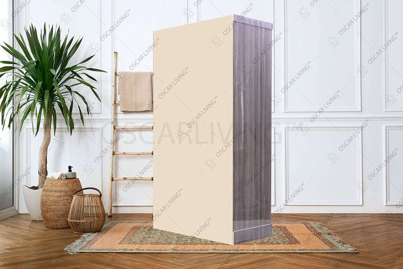 LEMARI PAKAIAN - WARDROBE Lemari Pakaian OLIV 2 PT Sliding HPL Gloss | Sliding OLIV OSCARLIVING