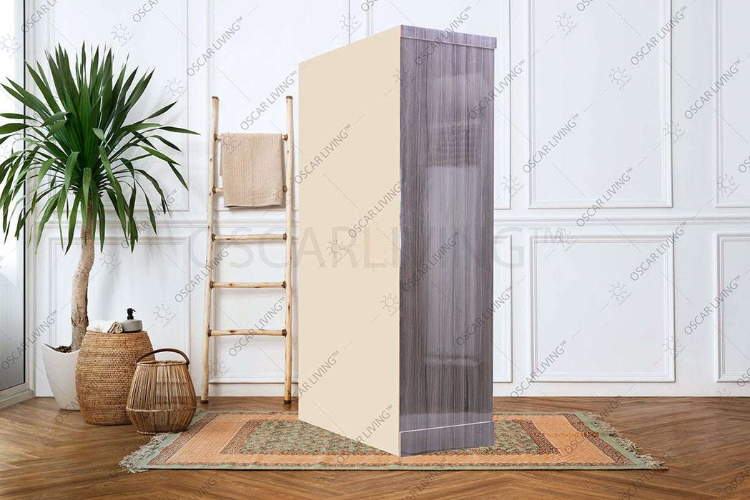 LEMARI PAKAIAN - WARDROBE Lemari Pakaian OLIV 2 PT Sliding HPL Gloss | Sliding OLIV OSCARLIVING