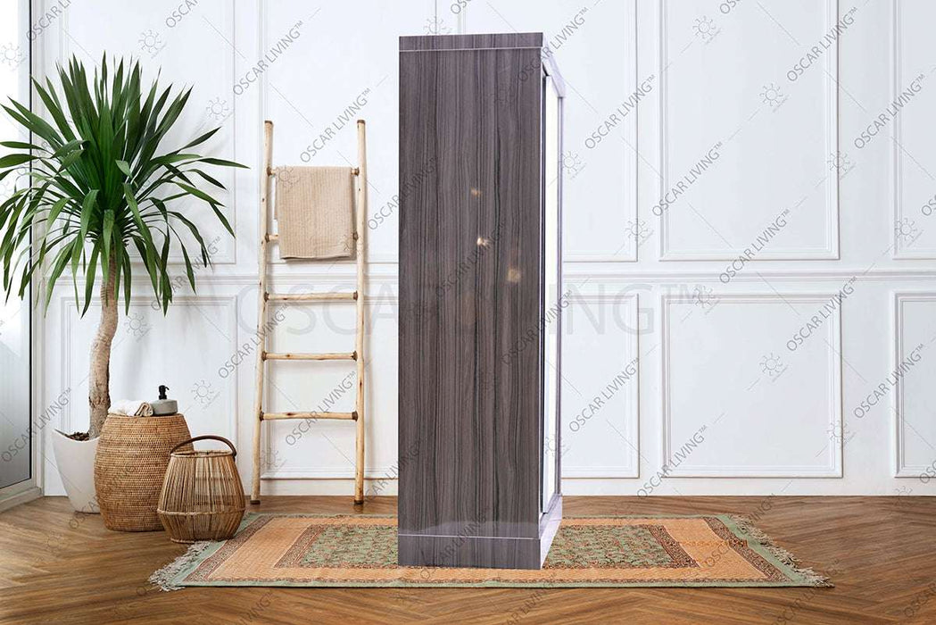 LEMARI PAKAIAN - WARDROBE Lemari Pakaian OLIV 2 PT Sliding HPL Gloss | Sliding OLIV OSCARLIVING