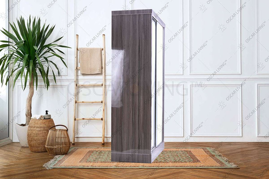 LEMARI PAKAIAN - WARDROBE Lemari Pakaian OLIV 2 PT Sliding HPL Gloss | Sliding OLIV OSCARLIVING