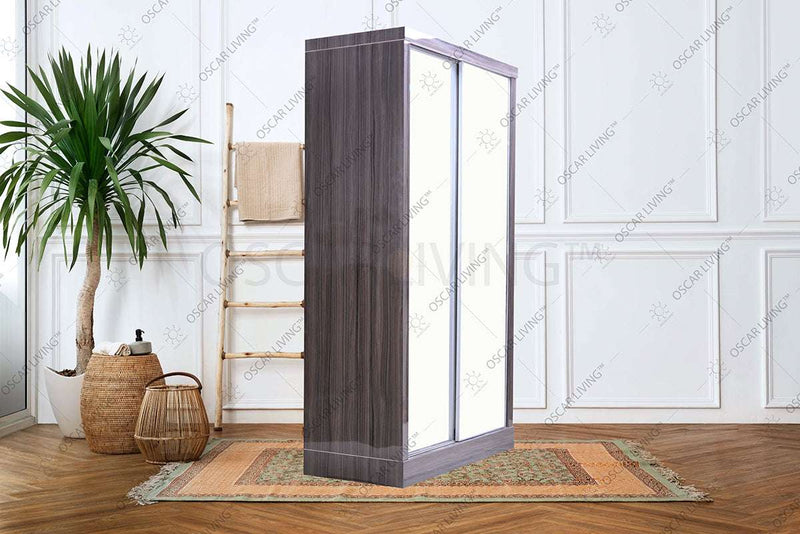 LEMARI PAKAIAN - WARDROBELemari Pakaian OLIV 2 PT Sliding HPL Gloss | Wardrobe SlidingOLIVOSCARLIVING