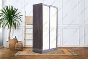 LEMARI PAKAIAN - WARDROBE Lemari Pakaian OLIV 2 PT Sliding HPL Gloss | Sliding OLIV OSCARLIVING