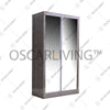 LEMARI PAKAIAN - WARDROBE Lemari Pakaian OLIV 2 PT Sliding HPL Gloss | Sliding OLIV OSCARLIVING