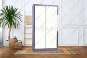LEMARI PAKAIAN - WARDROBE Lemari Pakaian OLIV 2 PT Sliding HPL Gloss | Sliding OLIV OSCARLIVING
