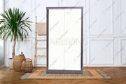 LEMARI PAKAIAN - WARDROBE Lemari Pakaian OLIV 2 PT Sliding HPL Gloss | Sliding OLIV OSCARLIVING
