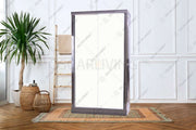 LEMARI PAKAIAN - WARDROBE Lemari Pakaian OLIV 2 PT Sliding HPL Gloss | Sliding OLIV OSCARLIVING