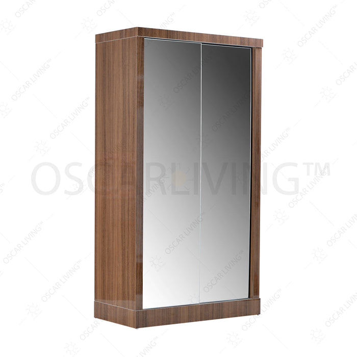 LEMARI PAKAIAN - WARDROBE Lemari Pakaian OLIV 2 PT Sliding HPL Gloss | Sliding OLIV OSCARLIVING