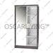 LEMARI PAKAIAN - WARDROBE Lemari Pakaian OLIV 2 PT Sliding HPL Gloss | Sliding OLIV OSCARLIVING