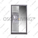 LEMARI PAKAIAN - WARDROBE Lemari Pakaian OLIV 2 PT Sliding HPL Gloss | Sliding OLIV OSCARLIVING