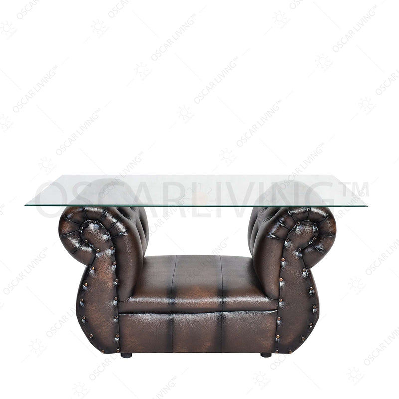 MEJA TAMU - COFFEE TABLE Meja Ruang Tamu Classic OLIV CS02 OLIV OSCARLIVING