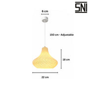 Lampu Gantung Meval Hanging Lamp 3D AH-2NM di Oscar Living dengan harga termurah