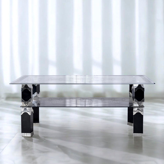 Meja Ruang Tamu OLIV HWANG MT1158 Kaca