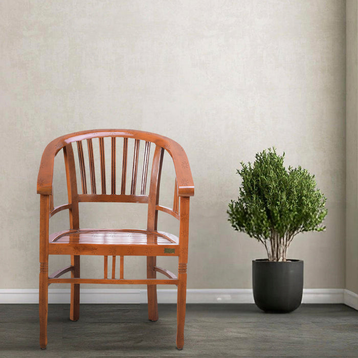 Kursi Tamu OLIV Jati New Betawi Latvia | 1 Dudukan