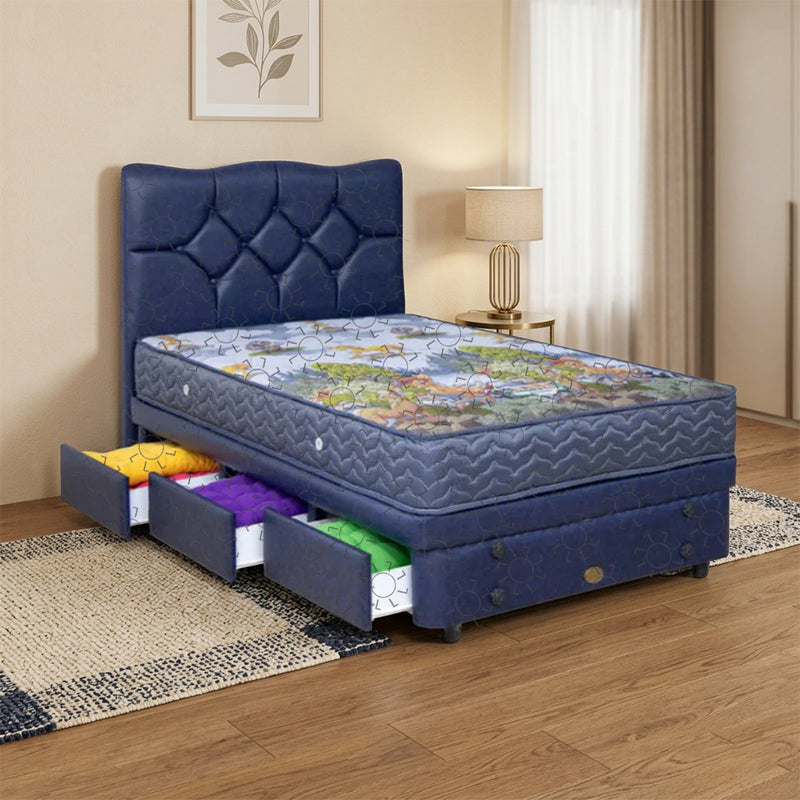 KASUR - SPRINGBED Kasur Springbed Guhdo Drawer BED Happy Kids | Fullset Metropolis GUHDO OSCARLIVING