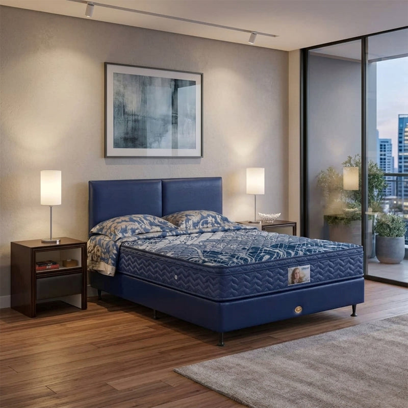 KASUR - SPRINGBED Kasur Springbed Guhdo Standard Plushtop HB Atlantic | Fullset Atlantic GUHDO OSCARLIVING
