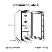 Lemari Besi Bolden Safes Document Safe 4 | Brankas di Oscar Living dengan harga termurah