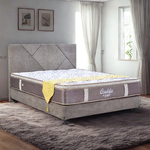 KASUR - SPRINGBED Kasur Springbed Hommy Cordelia PillowTop HB Grande | Fullset HOMMY OSCARLIVING