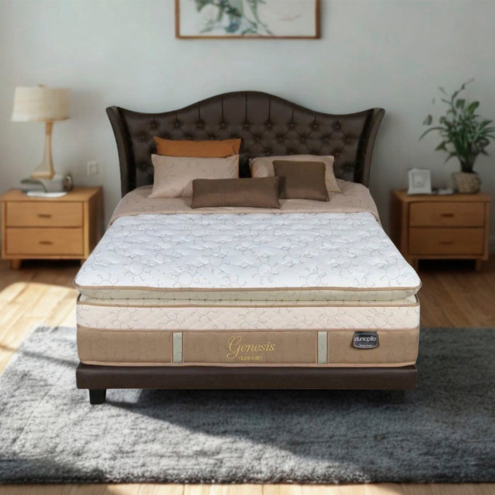 Kasur Springbed Dunlopillo Genesis HB Royal | Set Prominent 10cm