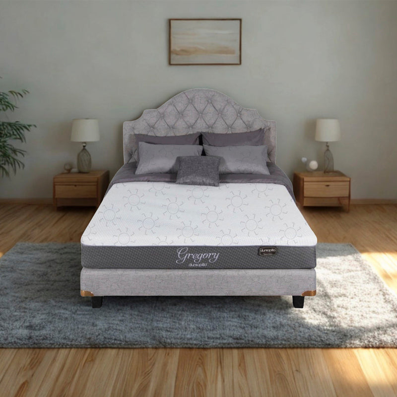 Kasur Springbed Dunlopillo Gregory HB Queen | Set Leonor