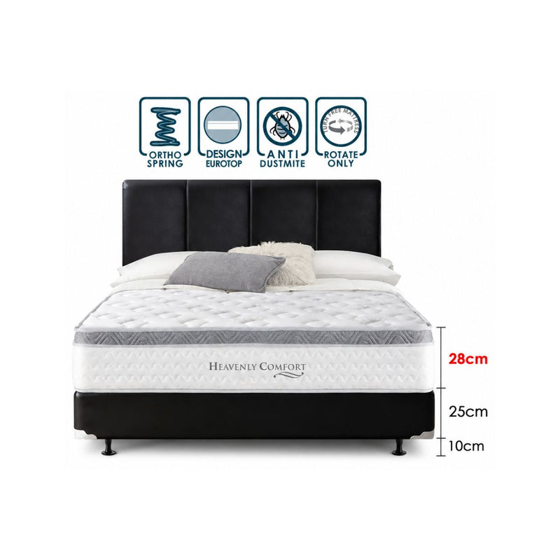 Kasur Springbed Quantum Heavenly Comfort Eurotop HB Saraband di Oscar Living dengan harga termurah