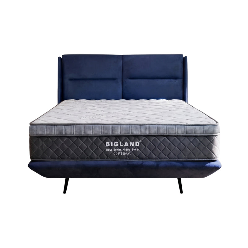 Kasur Springbed Bigland Optima Plushtop HB Plus | Set Titanic