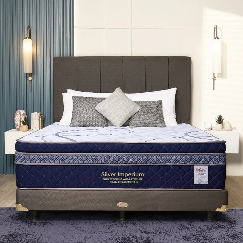 Kasur Springbed Central Silver Imperium HB X1 di Oscar Living dengan harga termurah