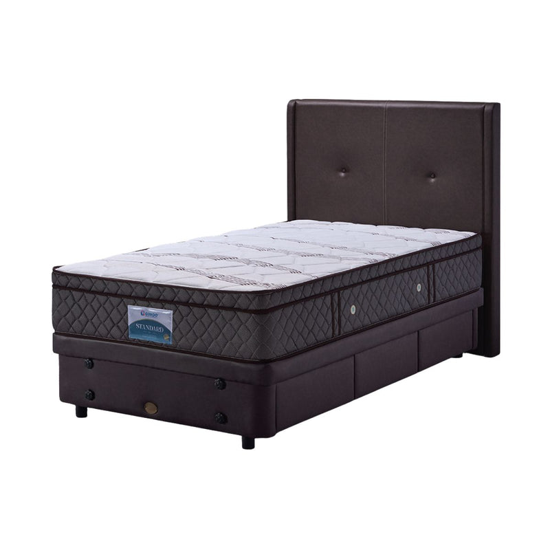 KASUR - SPRINGBED Kasur Springbed Guhdo Standard Plushtop Divan Drawer Laci 3 HB Rosela KP GUHDO OSCARLIVING