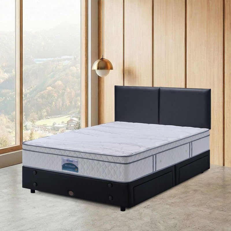 KASUR - SPRINGBED Kasur Springbed Guhdo Standard Plushtop Divan Drawer HS HB Atlantic GUHDO OSCARLIVING