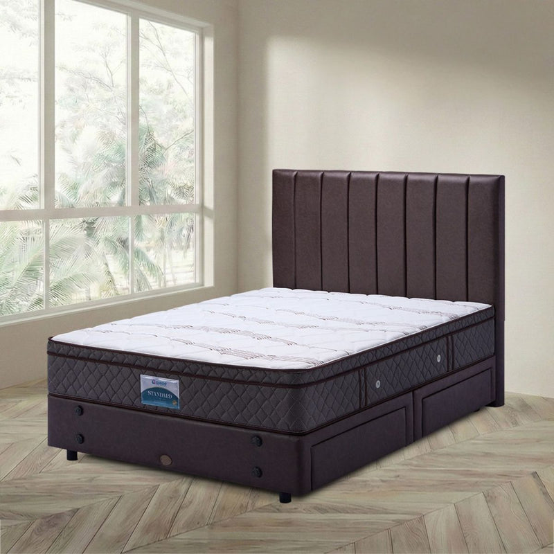 KASUR - SPRINGBED Kasur Springbed Guhdo Standard Plushtop Divan Drawer HS HB Marina GUHDO OSCARLIVING