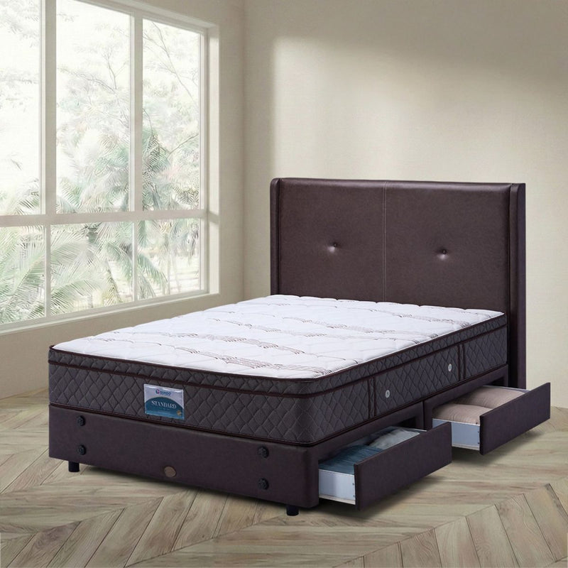 KASUR - SPRINGBED Kasur Springbed Guhdo Standard Plushtop Divan Drawer HS HB Rosela KP GUHDO OSCARLIVING