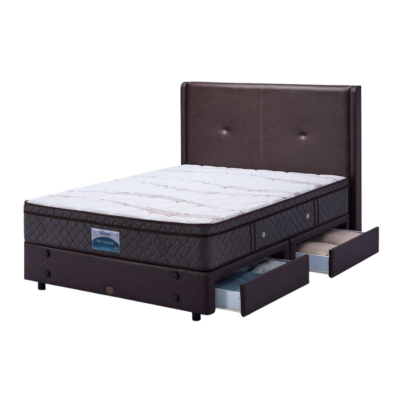 KASUR - SPRINGBED Kasur Springbed Guhdo Standard Plushtop Divan Drawer HS HB Rosela KP GUHDO OSCARLIVING