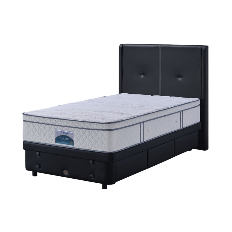 KASUR - SPRINGBED Kasur Springbed Guhdo Standard Plushtop Divan Drawer Laci 3 HB Rosela KP GUHDO OSCARLIVING