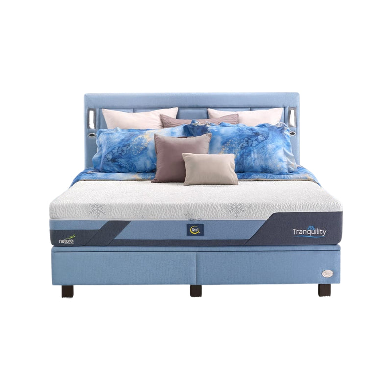 Kasur Springbed Serta Tranquility Fullset Union