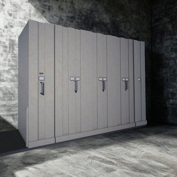 Elite Metal MF100 5B 40C File Cabinet | Mobile File