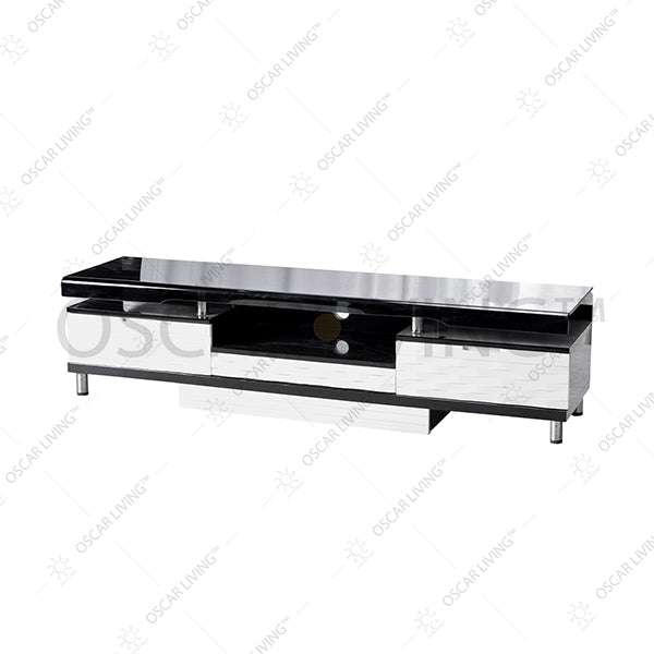 MEJA TV - TV STAND Meja TV Minimalis UD Fajar OLIV MTV 2L Kaca | TV Stand OLIV OSCARLIVING
