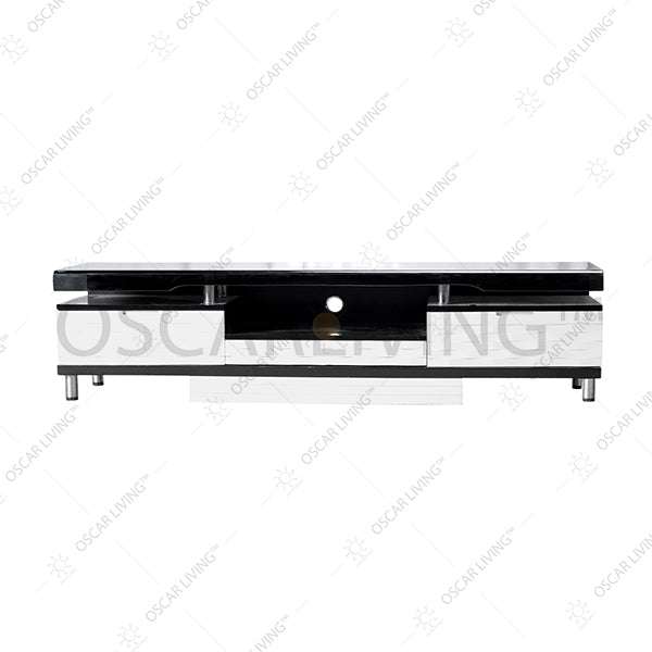 MEJA TV - TV STAND Meja TV Minimalis UD Fajar OLIV MTV 2L Kaca | TV Stand OLIV OSCARLIVING