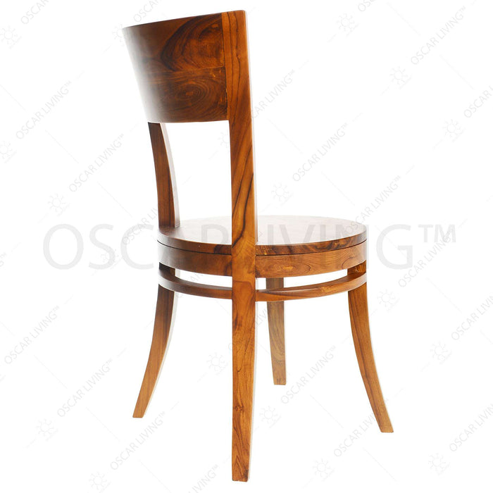 KURSI MAKAN - DINNING CHAIR Kursi Makan OLIV Jati Meteor | Dinning Chair Classic Collection OLIV OSCARLIVING