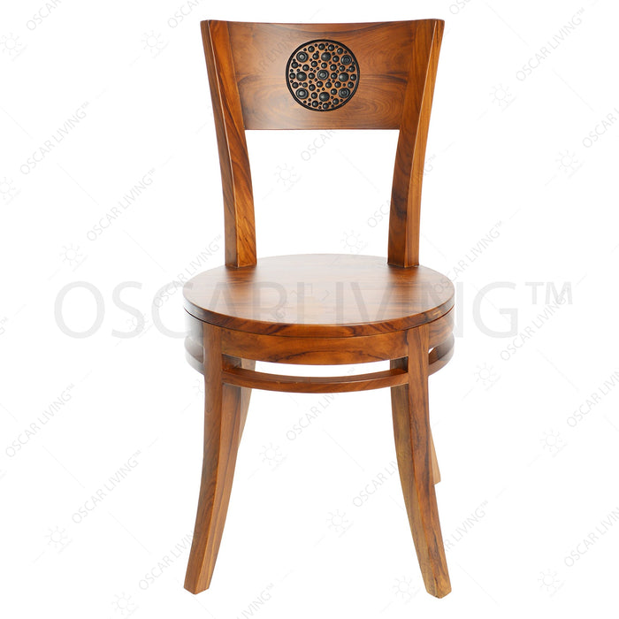 KURSI MAKAN - DINNING CHAIR Kursi Makan OLIV Jati Meteor | Dinning Chair Classic Collection OLIV OSCARLIVING