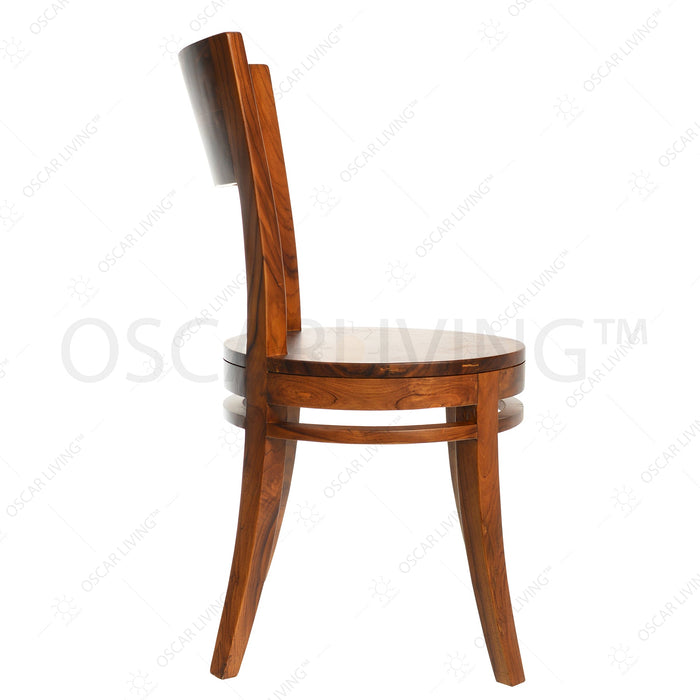KURSI MAKAN - DINNING CHAIR Kursi Makan OLIV Jati Meteor | Dinning Chair Classic Collection OLIV OSCARLIVING