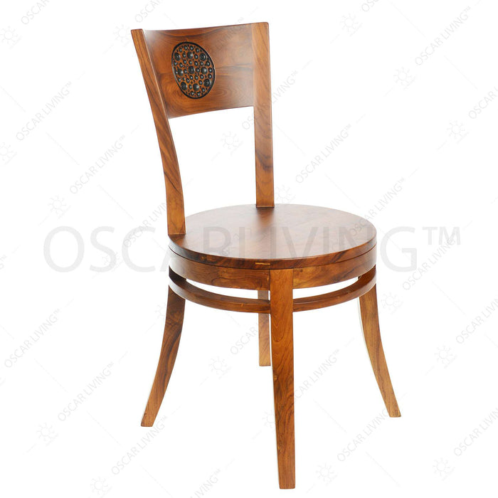 KURSI MAKAN - DINNING CHAIR Kursi Makan OLIV Jati Meteor | Dinning Chair Classic Collection OLIV OSCARLIVING